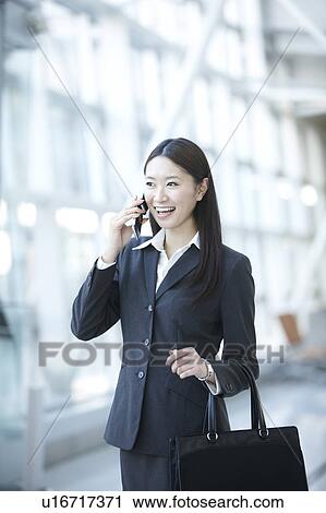 Businesswoman on Phone View Large Photo Image Stock Image - Businesswoman on Phone. Fotosearch