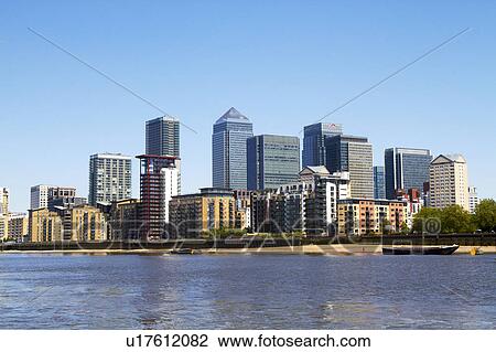 Canary Wharf Skyline View Large Photo Image Stock Image - Canary Wharf Skyline. Fotosearch