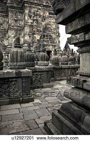 Stock Image - Candi Prambanan, Java, Indonesia. Fotosearch