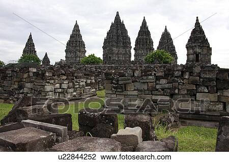Candi Prambanan, Java, Indonesia View Large Photo Image Stock Image - Candi Prambanan, Java, Indonesia. Fotosearch