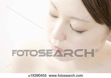 Close Up of Young Woman View Large Photo Image Stock Photography - Close Up of Young Woman. Fotosearch