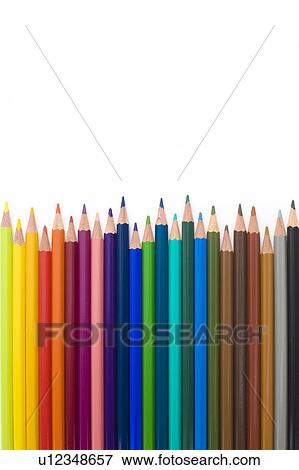 Stock Photo - Colourful Pencils. Fotosearch