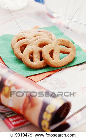 Stock Photography - Cookies and magazine. Fotosearch
