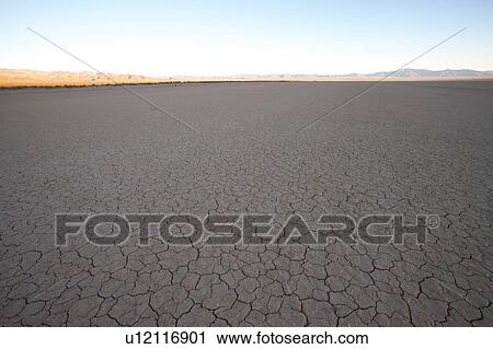 Stock Image - Dry Lake. Fotosearch