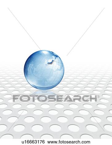 Earth and Metal Grid View Large Photo Image Stock Photograph - Earth and Metal Grid. Fotosearch