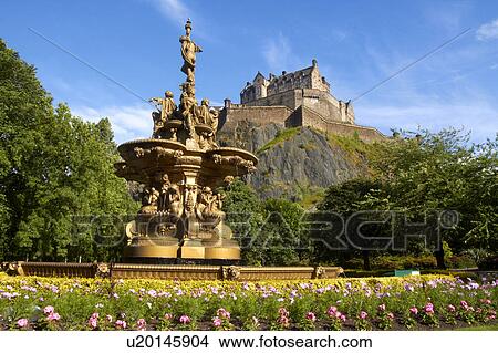 Edinburgh Castle View Large Photo Image Picture - Edinburgh Castle. Fotosearch