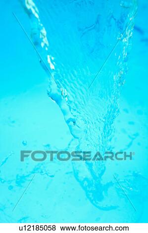 Stock Photo - Flowing water. Fotosearch