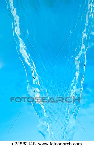 Stock Photo - Flowing water. Fotosearch