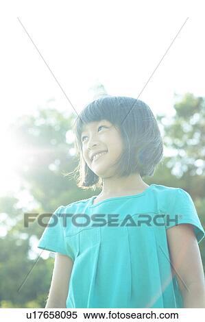 Girl Against Bright Sunlight View Large Photo Image Stock Photography - Girl Against Bright Sunlight. Fotosearch