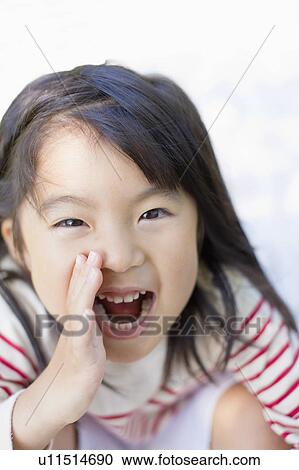 Girl shouting View Large Photo Image Stock Image - Girl shouting. Fotosearch
