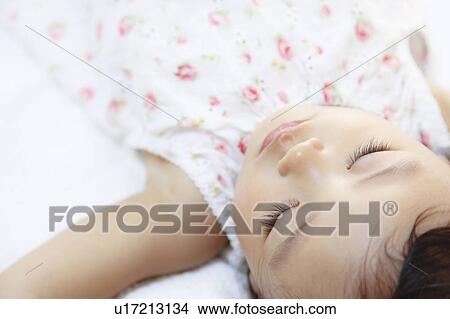 Girl sleeping View Large Photo Image Picture - Girl sleeping. Fotosearch