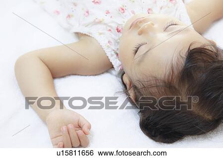 Girl sleeping View Large Photo Image Stock Photograph - Girl sleeping. Fotosearch