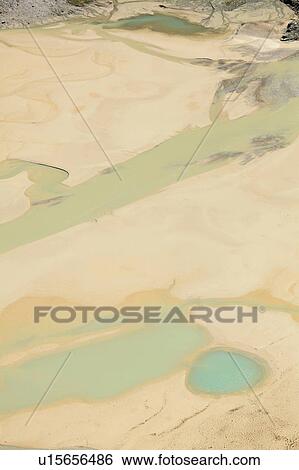 Stock Photograph - Glacial lake. Fotosearch