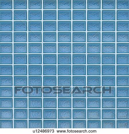 Stock Image - Glass Tiles. Fotosearch