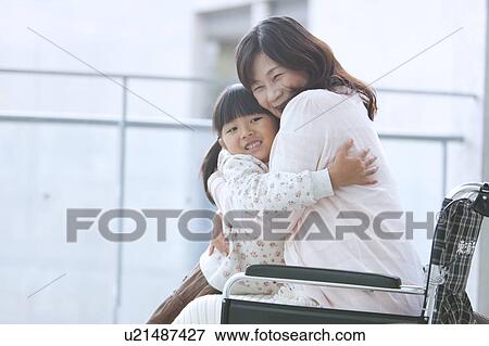 Granddaughter and Grandmother View Large Photo Image Stock Photo - Granddaughter and Grandmother. Fotosearch