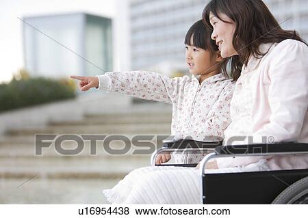 Granddaughter Pointing For Grandmother View Large Photo Image Stock Photo - Granddaughter Pointing For Grandmother. Fotosearch