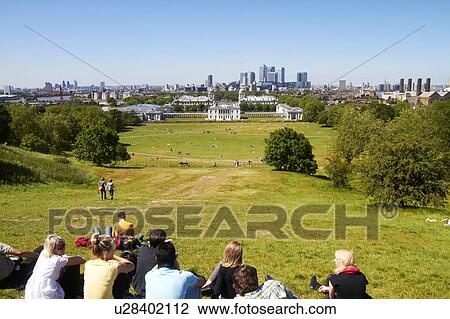Greenwich Park View Large Photo Image Stock Image - Greenwich Park. Fotosearch