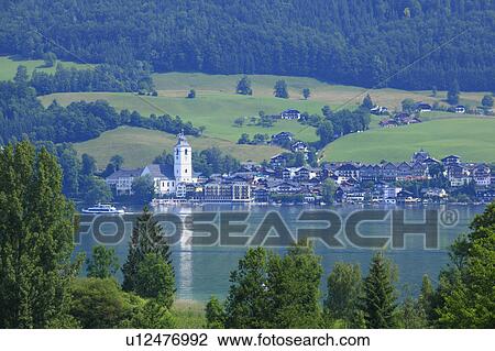 Stock Image - Hallstatt. Fotosearch