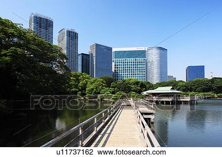 Hama-rikyu Gardens, Chuo Ward, Tokyo, Honshu, Japan View Large Photo Image Stock Image - Hama-rikyu Gardens, Chuo Ward, Tokyo, Honshu, Japan. Fotosearch