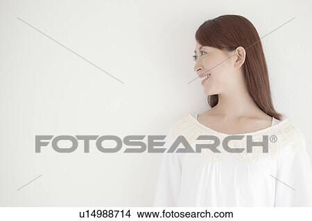 Happy Mid Adult Woman View Large Photo Image Picture - Happy Mid Adult Woman. Fotosearch