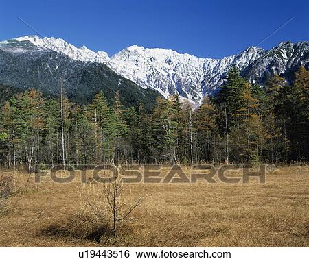 Stock Photograph - Hodaka peaks. Fotosearch