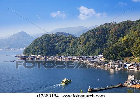 Picture - Ine Bay, Kyoto Prefecture, Honshu, Japan. Fotosearch
