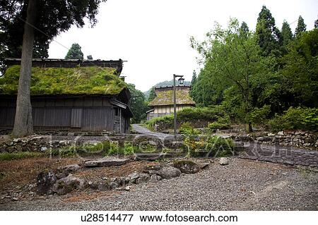 Itadori-juku, Fukui Prefecture, Honshu, Japan View Large Photo Image Stock Photo - Itadori-juku, Fukui Prefecture, Honshu, Japan. Fotosearch