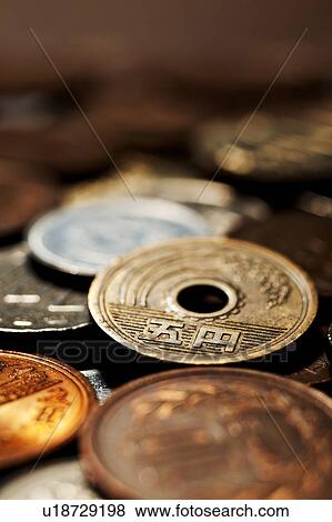 Japanese Coins View Large Photo Image Stock Photo - Japanese Coins. Fotosearch