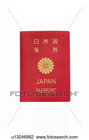 Stock Image - Japanese Passport. Fotosearch