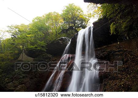 Kaminari waterfall, Nagano Prefecture, Honshu, Japan View Large Photo Image Stock Image - Kaminari waterfall, Nagano Prefecture, Honshu, Japan. Fotosearch