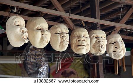 Stock Photo - Masks, Indonesia. Fotosearch