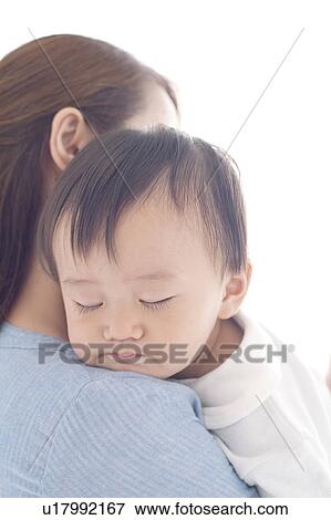Stock Photo - Mother and Small Baby. Fotosearch