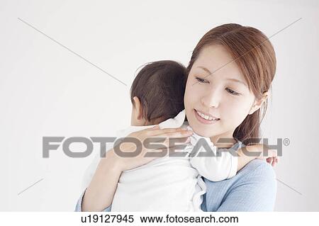Mother and Small Baby View Large Photo Image Stock Photography - Mother and Small Baby. Fotosearch