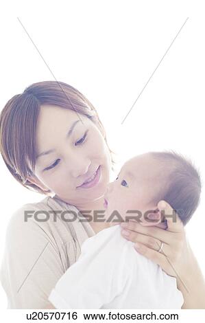 Mother Holding Newborn Baby View Large Photo Image Stock Photograph - Mother Holding Newborn Baby. Fotosearch