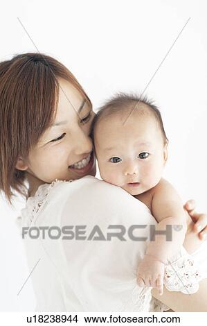 Picture - Mother with Newborn Baby. Fotosearch