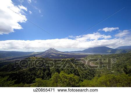 Mount Batur and Lake Batur, Bali, Indonesia View Large Photo Image Stock Image - Mount Batur and Lake Batur, Bali, Indonesia. Fotosearch