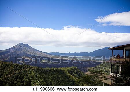 Mount Batur and Lake Batur, Bali, Indonesia View Large Photo Image Stock Photograph - Mount Batur and Lake Batur, Bali, Indonesia. Fotosearch