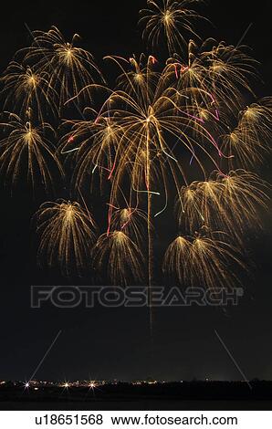 Stock Photo - Nagaoka Fireworks Festival. Fotosearch