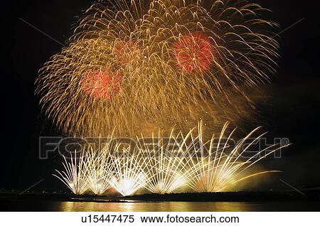Stock Photography - Nagaoka Fireworks Festival. Fotosearch