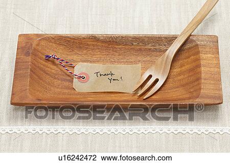 Note on plate View Large Photo Image Stock Image - Note on plate. Fotosearch