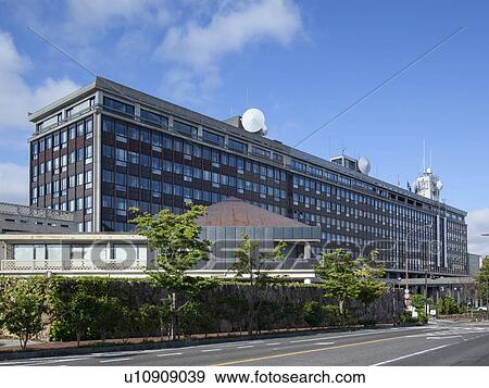 Stock Photo - Okayama Prefectural Government Building. Fotosearch