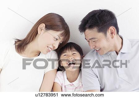 Parents and Daughter Head to Head View Large Photo Image Stock Image - Parents and Daughter Head to Head. Fotosearch