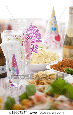 Picture - Party table. Fotosearch