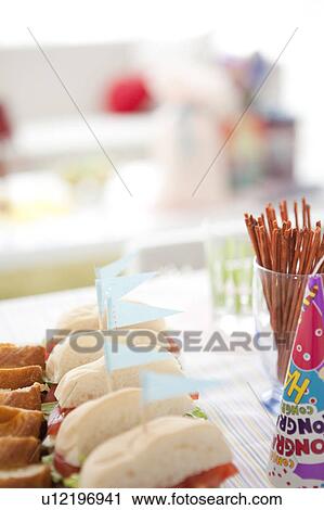 Party table View Large Photo Image Stock Image - Party table. Fotosearch