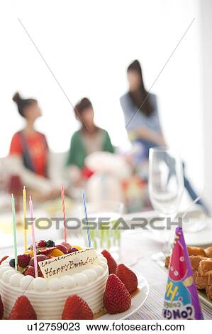 Stock Image - Party table. Fotosearch