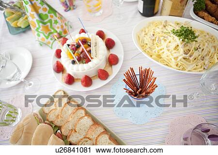 Party table View Large Photo Image Stock Image - Party table. Fotosearch