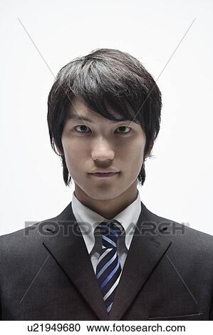 Stock Image - Portrait of Businessman. Fotosearch