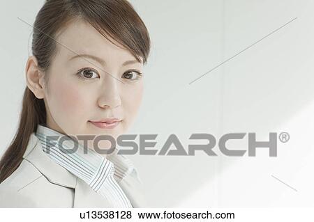 Stock Photo - Portrait of Businesswoman. Fotosearch