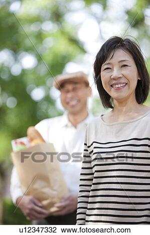 Portrait of mature couple View Large Photo Image Stock Image - Portrait of mature couple. Fotosearch