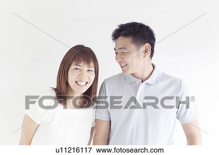 Portrait of Mid Adult Couple View Large Photo Image Stock Photo - Portrait of Mid Adult Couple. Fotosearch